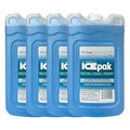 Cryopak ICEpak Hard Shell Reusable Ice Packs for Coolers and Lunch Box Use, Freezer Safe Gel Design, Professional Grade Cooling, Non-Toxic and BPA Free, Essential Travel Accessories - size: Small (4 Pack)