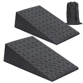 Squat Wedge for Easier Squats: 2-Pack Non-Slip Blocks with Guides