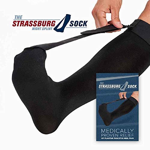 Strassburg Sock White Regular Size (fits calf size up to 15in around) - size: Regular