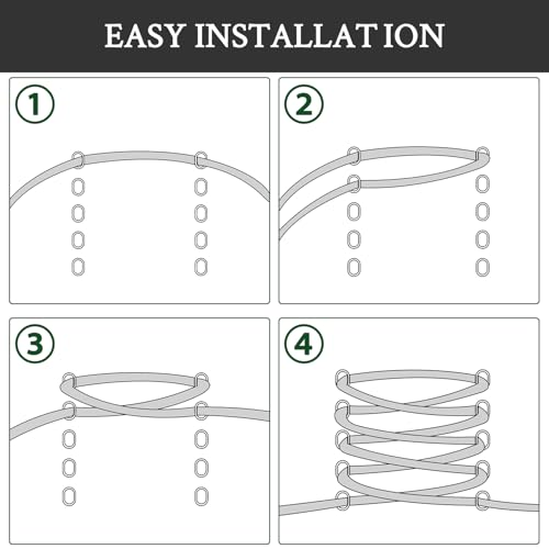 Endoto Shoe Laces for Asics Replacement Shoelaces Strings - color: White, size: 45Inch