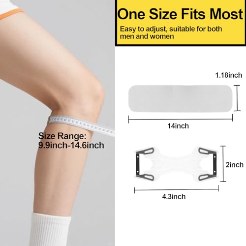 2 Pack Patellar Tendon Support Strap,Adjustable Silicone Patella Knee Strap for Knee Pain Relief,Knee Bands for Basketball, Tendonitis, Running, Tennis, Jumpers, Squats（Gray） - color: Gray