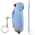 Pepper Spray, Self Defense OC Pepper Spray Keychain, 12 ft Range, 0.5 fl oz - color: Baby Blue