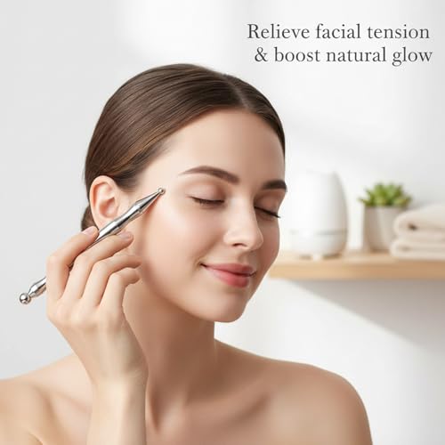 Acupressure Pen, 304 Stainless Steel Trigger Point Tool, Manual Reflexology Fascia Stick, Pressure Point Massage Tool - style: Pen-3