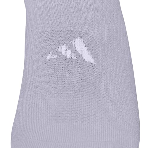 adidas Women's Superlite Super No Show Socks 6 Pairs - color: White/Black/Grey/3