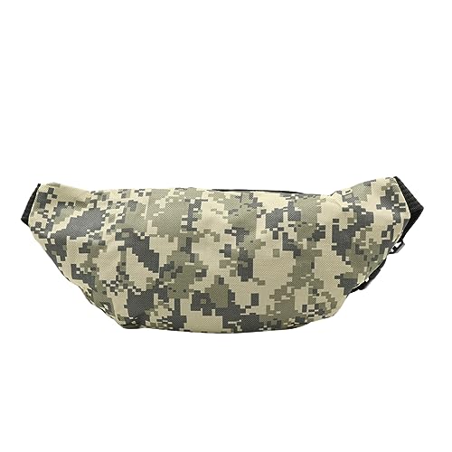 AIBEARTY Kids Fanny Pack Boys Small Camouflage Waist Pack Belt Waist Bag Pack Pouch with Adjustable Strap for Children Sport Running, Camping, Trip - color: B Army Green