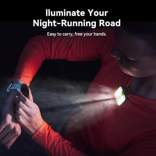 EGUKU 2 Pack Running Lights for Runners, Rechargeable Clip on Lights