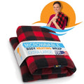 SunnyBay Extra Large Microwavable Heating Pad, 10x24 inch, 2.8 lb, Buffalo - color: Unscented Buffalo