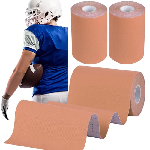 Jenaai 2 Roll Football Turf Tape 33ft Sport Turf Tape, Skin Color - color: Skin Color