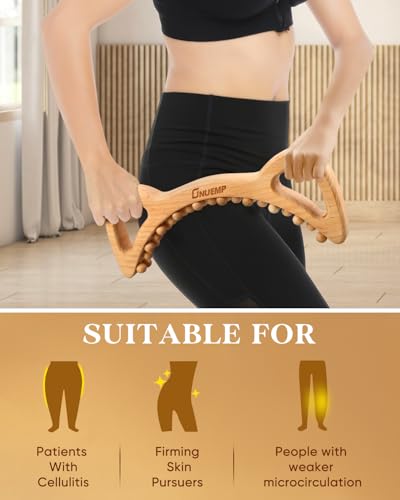 ONUEMP Wood Therapy Massage Tools Cellulite Massager Body Slim Brush - size: Shaper