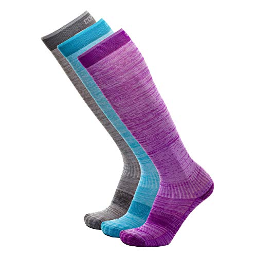 Copper Fit Energy Women's Easy-On/Easy-Off Knee High Compression Socks