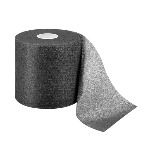 2.75‑Inch 30‑Yard Black Athletic Pre‑Wrap Tape - color: Black