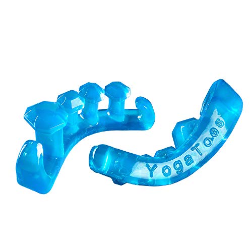 YogaToes GEMS: Gel Toe Stretcher & Separator - America’s Choice for Fighting Bunions, Hammer Toes (Size Small fits Shoe Sizes W: 7 and Over/M: 7 and Over) Sold as Pair