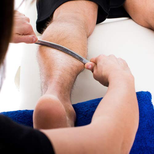FASCIQ IASTM Tool Small Bar, Soft Tissue Release and Mobilization, Stainless Steel - style: Small Handlebar