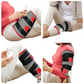 Comfytemp Leg Heating Pad, Wearable Heat Wrap for Knee/Thighs/Calf (S/M) - size: Small
