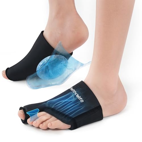 3D Forefoot Ice Pack with Dual-Layer Cooling Gel and Bunion Corrector