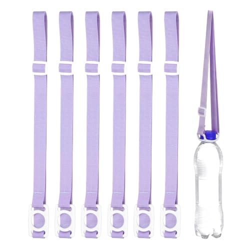 PATIKIL Water Bottle Lanyard - color: Purple/White