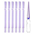 PATIKIL Water Bottle Lanyard - color: Purple/White