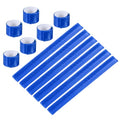 PATIKIL Reflective Slap Bands Snap Bracelet - color: Dark Blue