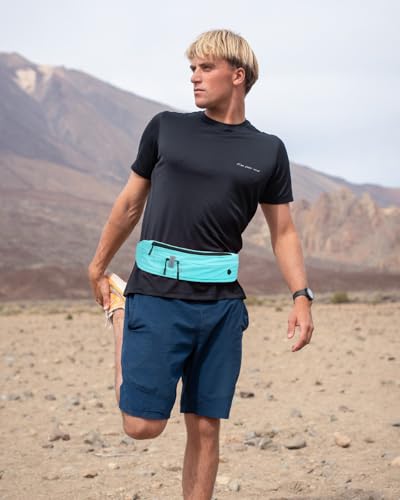 WATERFLY Running Belt Fanny Pack:Phone Holder Belt for Men Women - color: Mint Green