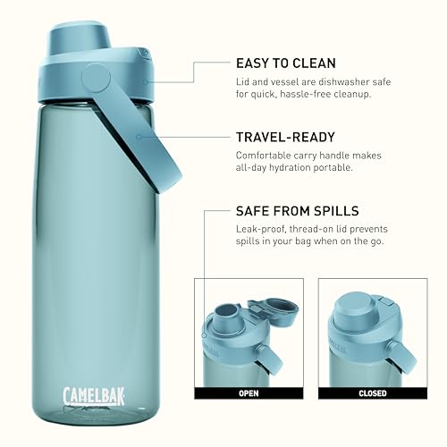 CamelBak Thrive Chug Water Bottle 25oz, Cove - color: Cove, size: 25 Ounces