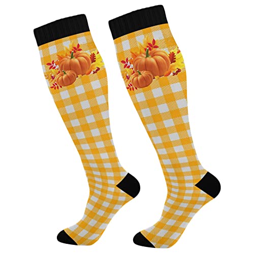 Wusikd Cute Penguin Compression Socks for Women and Men Circulation Long Socks for Athletic Running 1 - color: Multi 23
