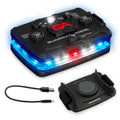 Guardian Angel Elite Safety Light - Blue/White Front & Blue Rear - color: Elite Blue/Blue, size: 1-Pack