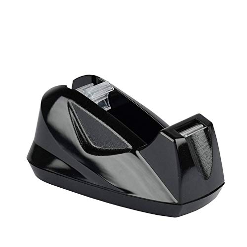 Acrimet Desktop Tape Dispenser, Premium, Non-Skid Base, Plastic, Black - color: Vert Rainbow