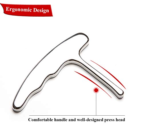 Stainless Steel Trigger Point Massage Tool-Deep Tissue Massage- Reflexology Acupressure Massage Tools for Myofascial Release Relief Pain