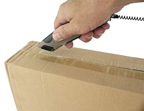 Spec Ops Tools Safety Knife Box Cutter, Self-Retracting Utility Knife for Warehouse & Cardboard Cutting with Holster and Lanyard