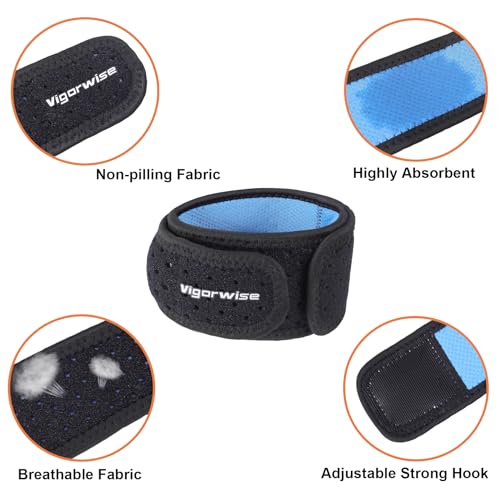 Achilles Tendonitis Brace, 1Pcs Adjustable Achilles Ankle Strap for Men Women, Blue Ankle Brace with Silicone Pad for Achilles Pain, Running, Cycling, Hiking, Sports