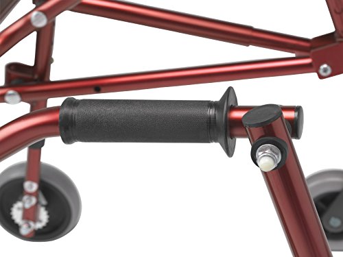 Inspired by Drive Nimbo 2G Posterior Walker, Castle Red, XS - color: Castle Red, size: X-Small (Pack of 1)