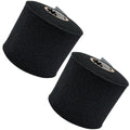 Shield Athletic Underwrap | 2 Roll Pack of PreWrap, Hair Tie, Headband, USA Made, Pre-Wrap Athletic Tape, 2.75" X 30 SYards, Foam Barrier, Flexible, Breathable - color: Black