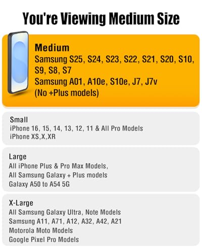 PiTau Case for Samsung Galaxy S26 S25 S24 S23 S22 S21 S20 S10 S9 S8 A01 - size: Medium