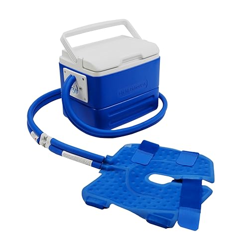 Polar Active Ice 3.0 | 9 QT Cold Therapy Ice Machine | Programmable Timer | Knee & Joint Pad | Cryotherapy Pain Relief System | Ace Bandage Style Compression - style: Knee/Joint Pad