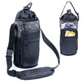 Water Bottle Holder with Strap, Water Bottle Carrier Bag - size: Medium