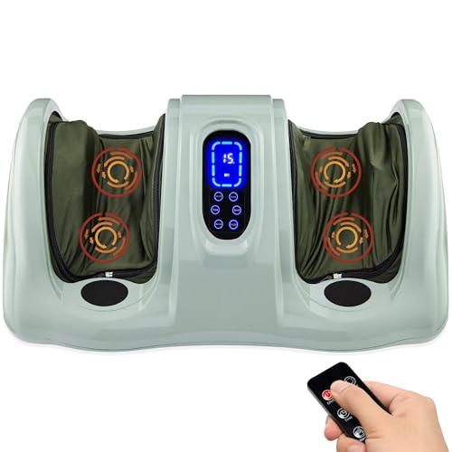 Best Choice Products Shiatsu Foot Massager with Remote Control, Sage - color: Sage