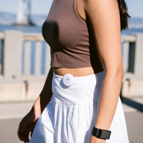 She's Birdie - The Original Personal Safety Alarm Disc for Bikes, Hikes, and Late Nights - Loud Siren, LED Light for Extra Visibility, Rechargeable, Handsfree, Lightweight, Water Resistant (Aqua) - color: Aqua