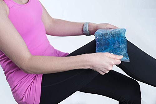 Reusable Gel Hot Cold Packs - Patented, Long-Lasting Ice & Heat Therapy - for Pain, Injuries & Coolers (2 Pack) - size: 2 Pack