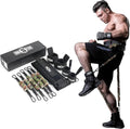 INNSTAR Vertical Jump Trainer for Volleyball Basketball Home Gym, Jump Machine Resistance Bands, Easy to Carry, Adjustable Jump Training Equipment - color: Camouflage-225LB