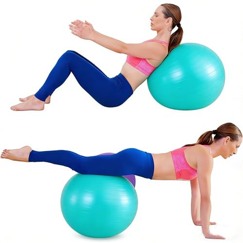 Kid Peanut Ball - Exercise Ball Anti Burst Yoga Ball for Labor Birthing, Physical Therapy, Core Strength, Flexible Seating, Home & Gym Fintness, Sensory Chair Wiggle Seat