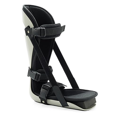 Plantar Fasciitis Night Splint, Sleeping Stretch Boot, Grey, L - color: Grey, size: Large
