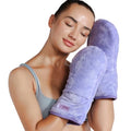 REVIX Microwave Heating Mittens for Hands, Moist Heat Hand Warmers, Purple - color: Orchid