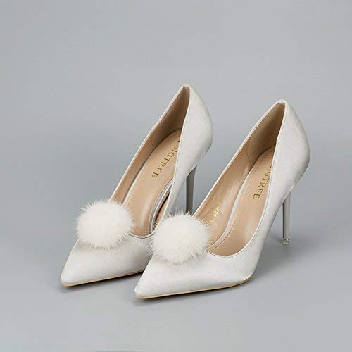 Tinkerbell Pom Poms for Shoes Fluffy Shoe Clips Pompoms, 1 Pair