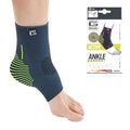 Neo-G Ankle Compression Sleeve Sports – Active – Ankle Compression Sleeve for Running - Lightweight, Elastic, Helps with Strains, Weak Ankles, Injury Recovery, Ankle Swelling Relief - XL - size: X-Large: 27 - 32 cm / 10.6 - 12.6 in