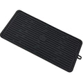 Dish Drying Mat, Silicone, Black, Solid, Rectangular, 16"x7.8"x0.2" - color: M+ (15.3" x 7.8") Black