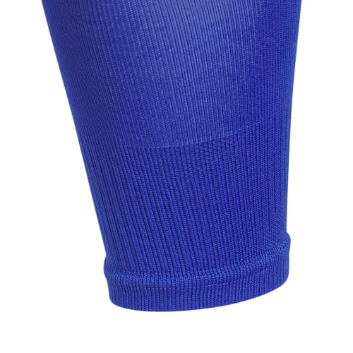 adidas Metro Soccer Socks or Calf Sleeves 1 Pair - color: Team Royal Blue/White/Calf Sleeve, size: Large, style: Calf Sleeve