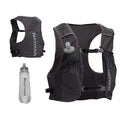 Nathan Pinnacle Featherlite 1.5L Hydration Vest for Running – Ultra-Lightweight, Compression-Fit with Hydrapak Soft Flask - size: Small-Medium, style: Charcoal/Reflective Silver