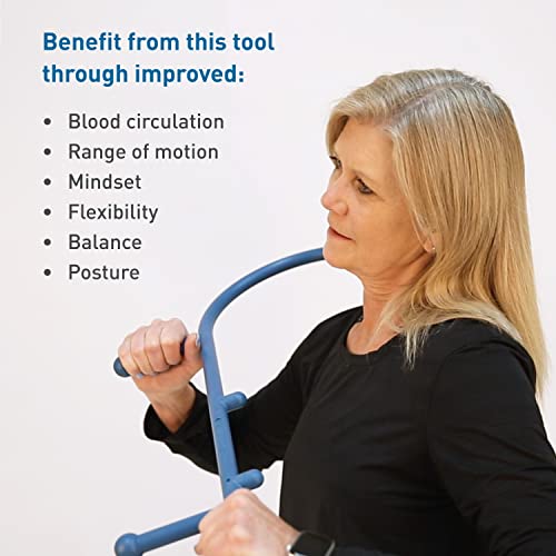 BodyMed Trigger Point Massage Tool – Handheld Massager for Back, Neck, Legs, and Shoulders – Muscle Release and Knot Remover for Discomfort Relief – Lightweight and Portable
