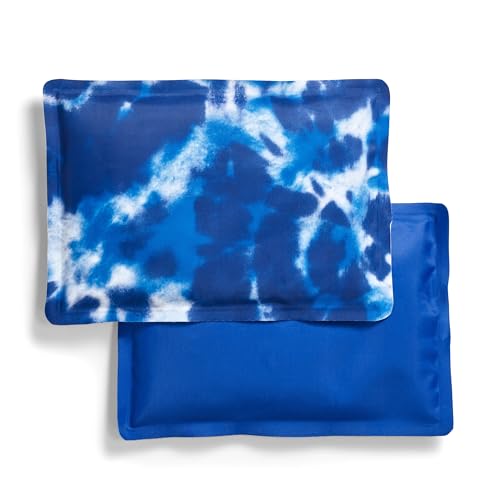 Fit & Fresh Cool Coolers Soft Ice Packs for Lunch Bags & Coolers, 2pk - color: Blue Tie Dye (2 Pack)