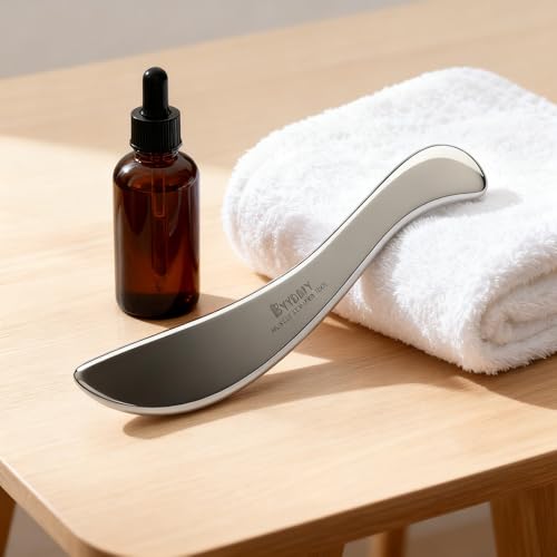 BYYDDIY-5.8 inch Facial Lifting and Body Massage Tool,Stainless Steel Gua Sha Muscle Scraper Tool,Scar Tissue Tool,Physical Therapy Tools,Muscle Scraping Tool (5.8 inch) - style: 4s.S